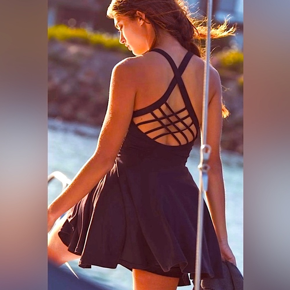 Free People Good Karma Dress // NWOT // FP Movement // Buti Logo